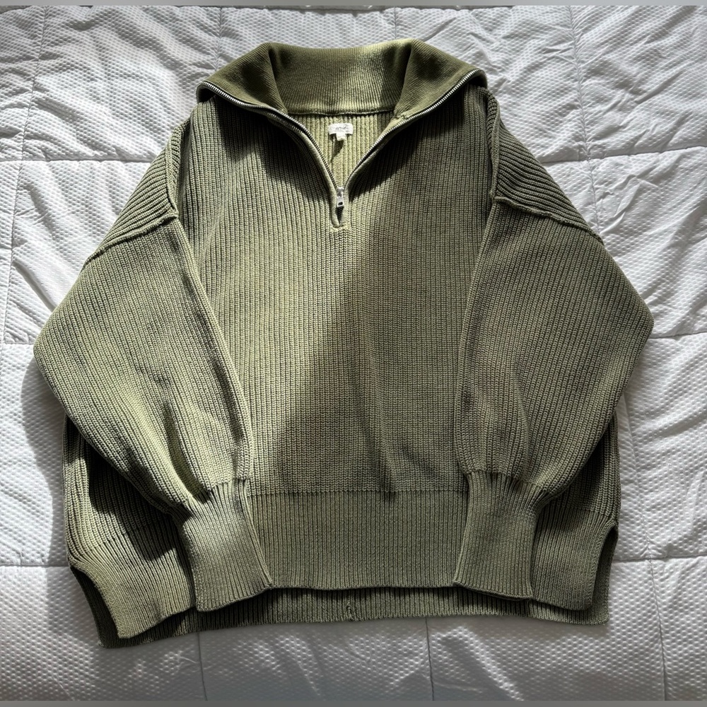 Aerie Sweater Half Zip